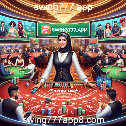 A Experiência do Cassino Ao Vivo no swing777.app